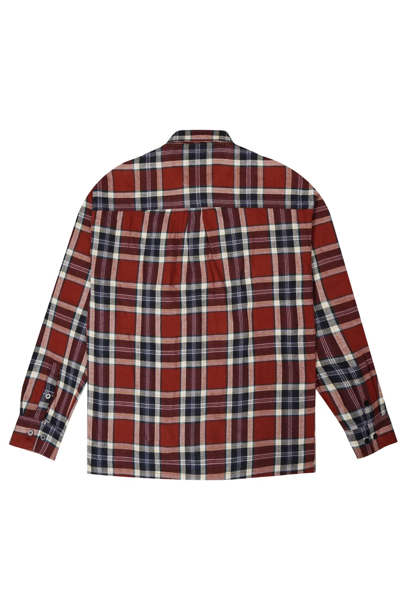  REDNAVY BLANK FLANNEL 