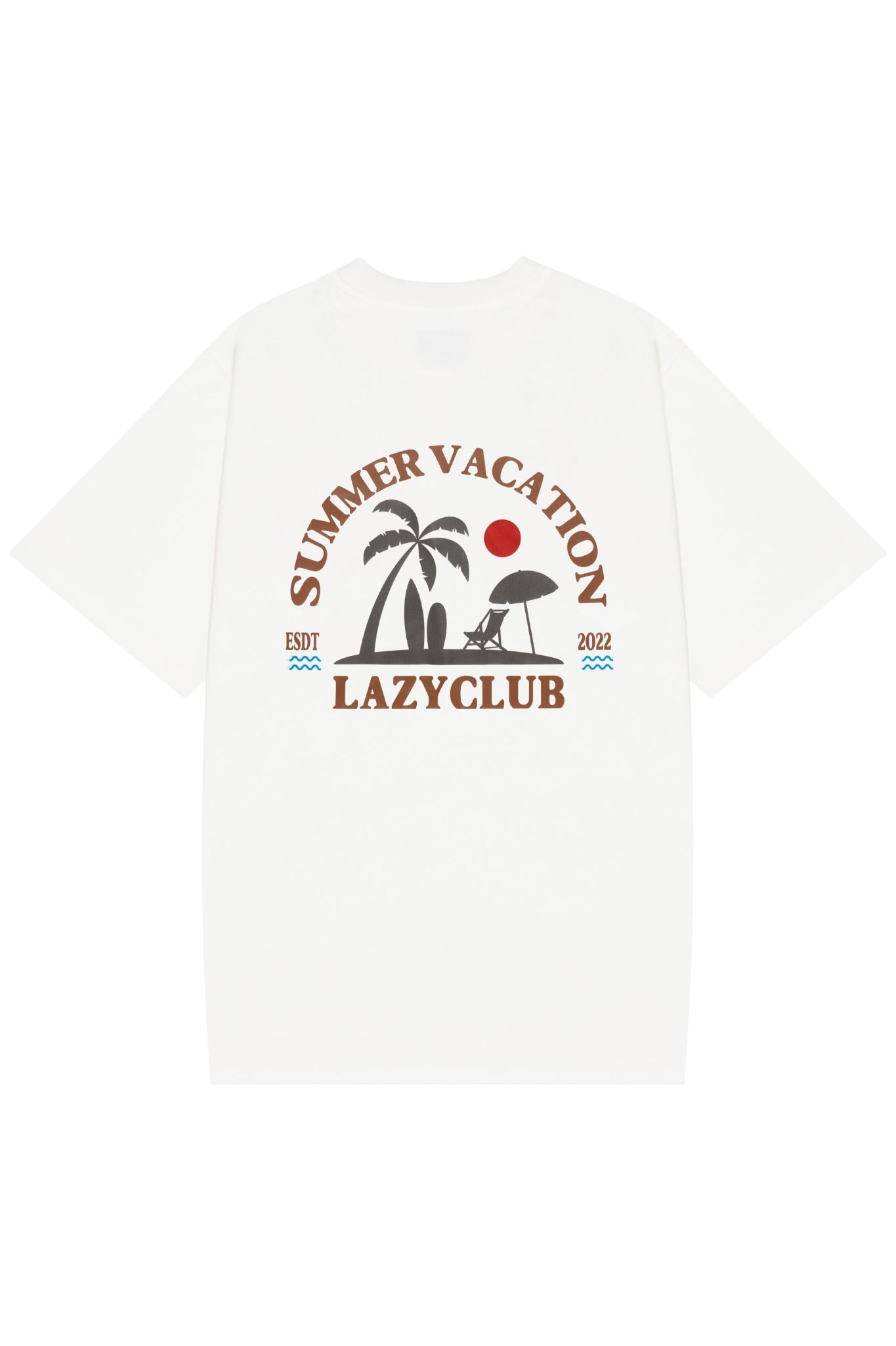  BEACH WHITE TEE 
