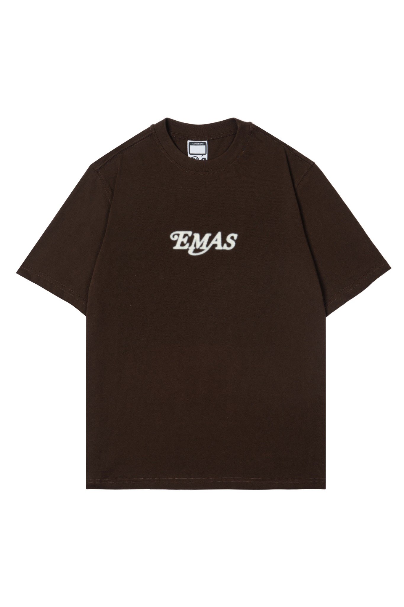  BROWN EMAS BLUR TEE 