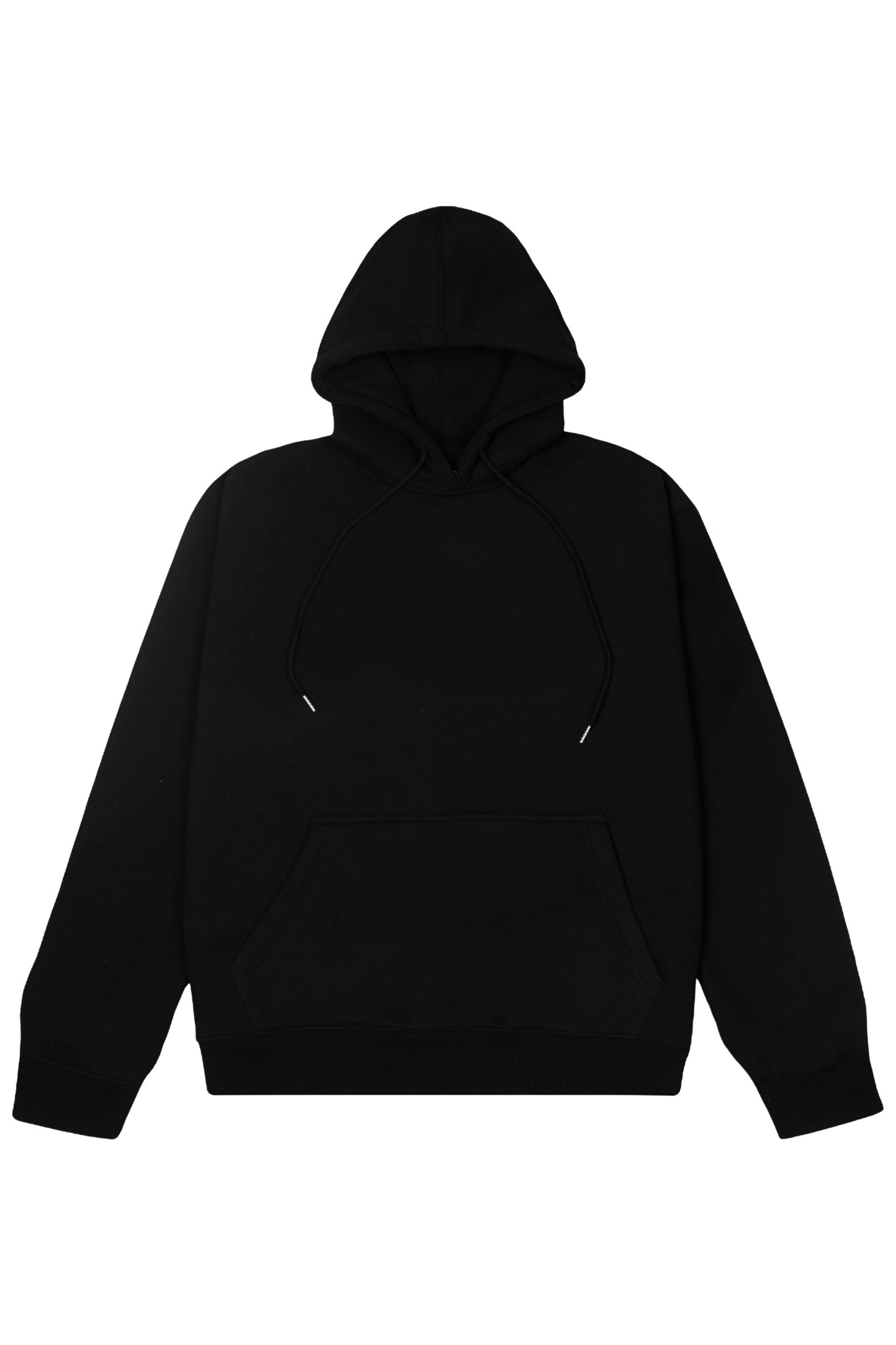  BLACK BLANK HOODIE 