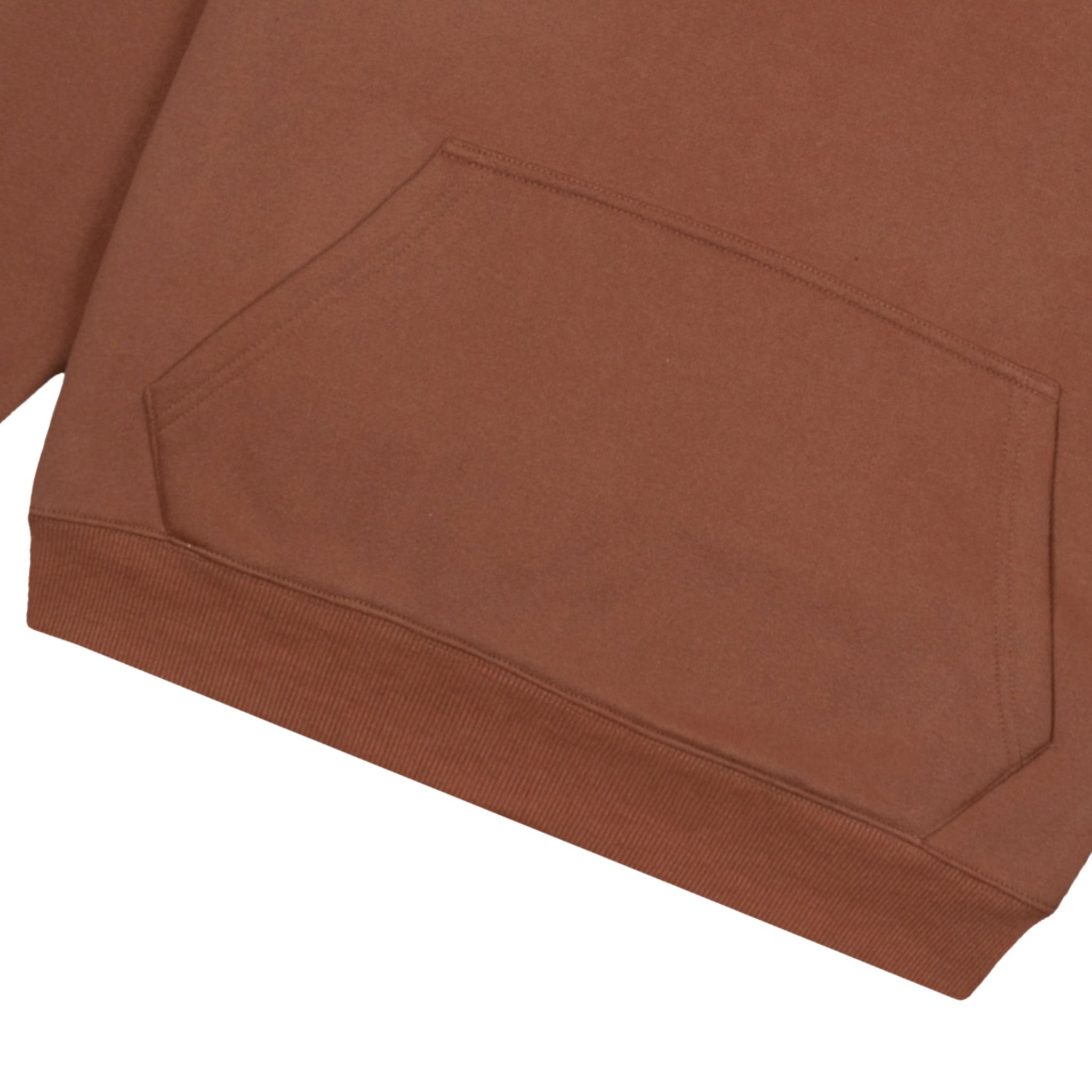 BROWN EMBROIDERED HOODIE 