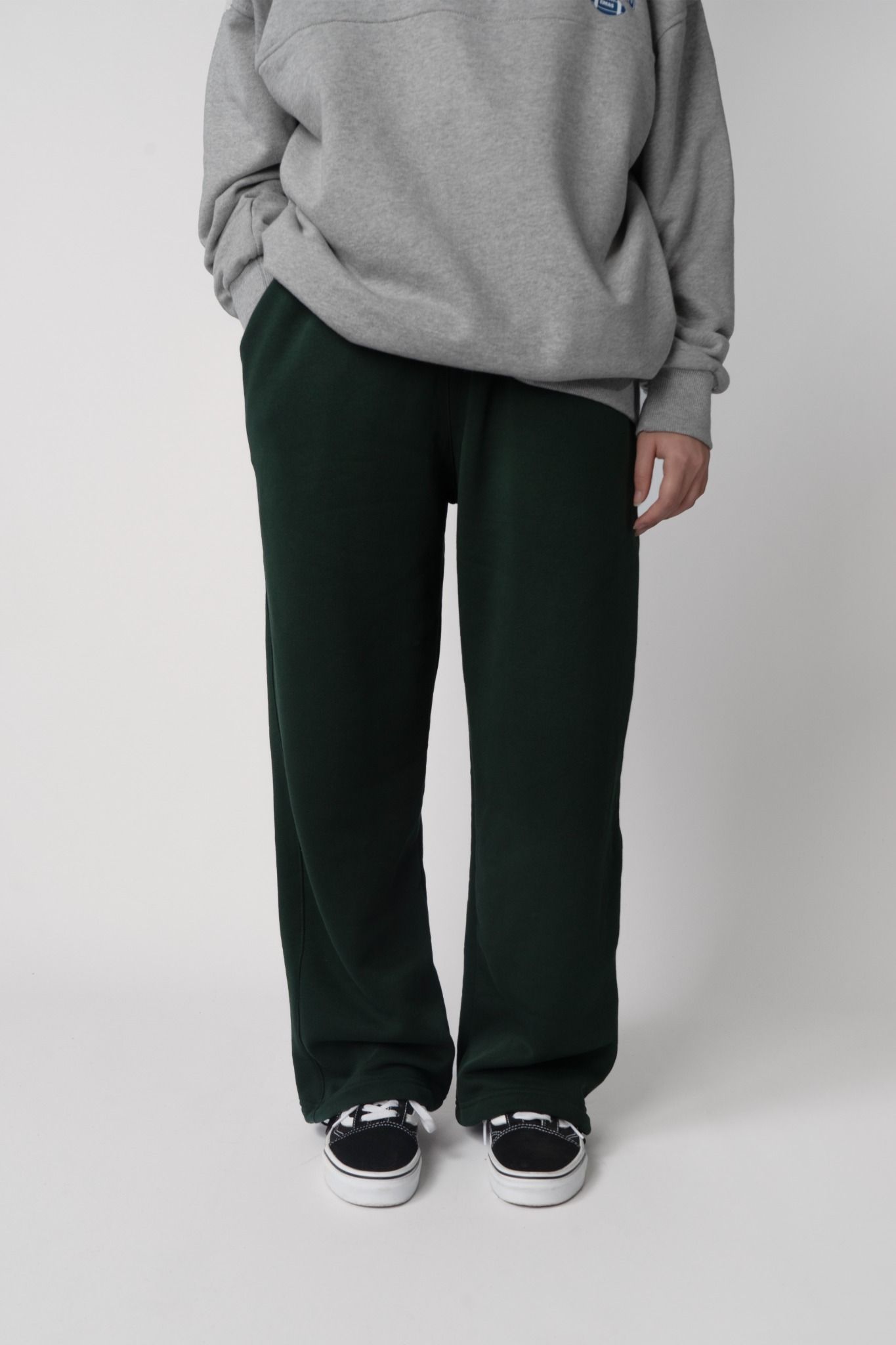  DARKGREEN STRING SWEATPANTS 