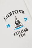  YACHT CLUB WHITE RINGER TEE 