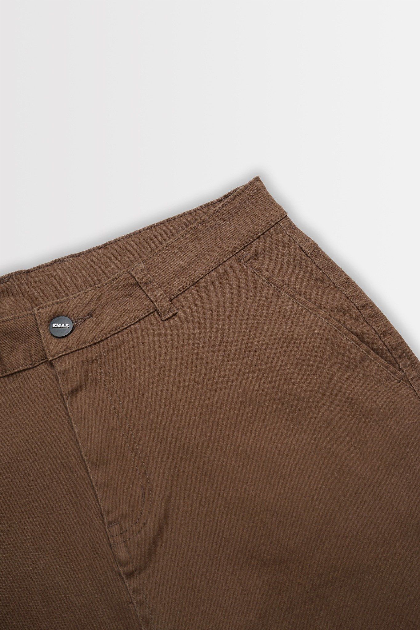  BROWN BASIC CHINO PANT 