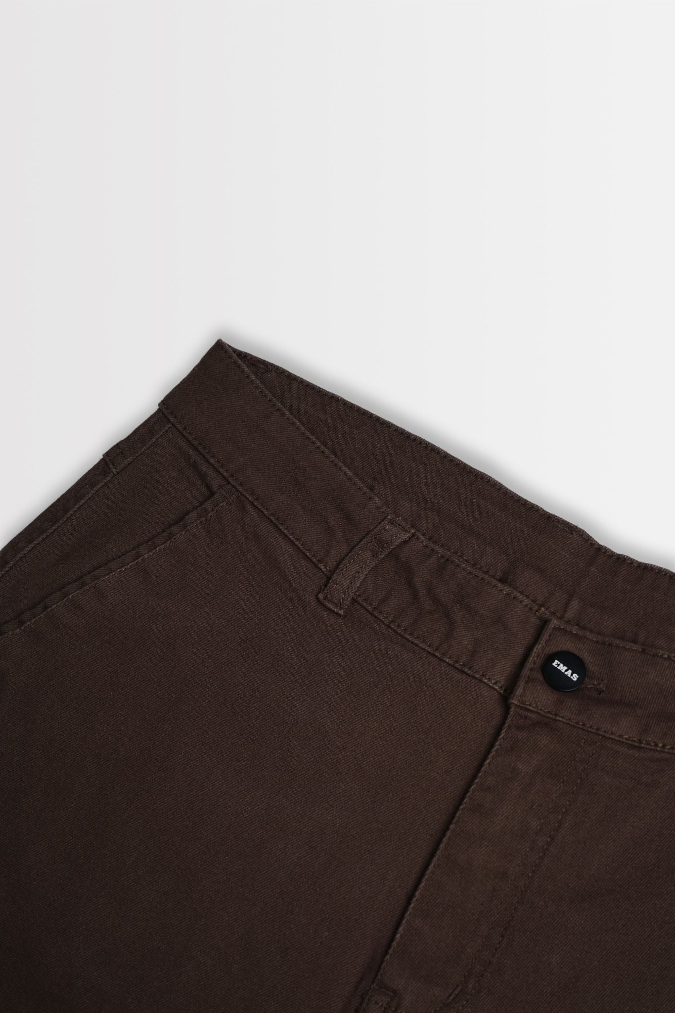  DARKBROWN BASIC CHINO PANT 