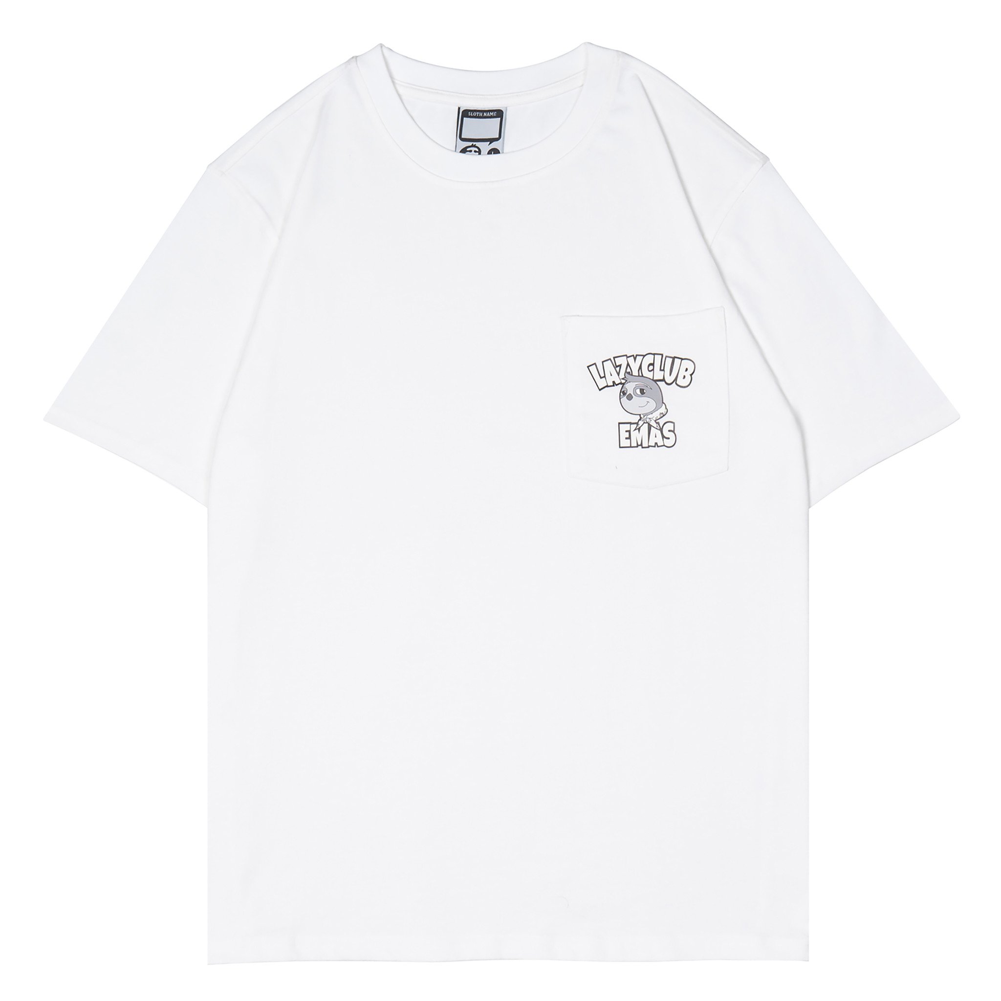  WHITE LAZYBANDANA POCKET TEE 