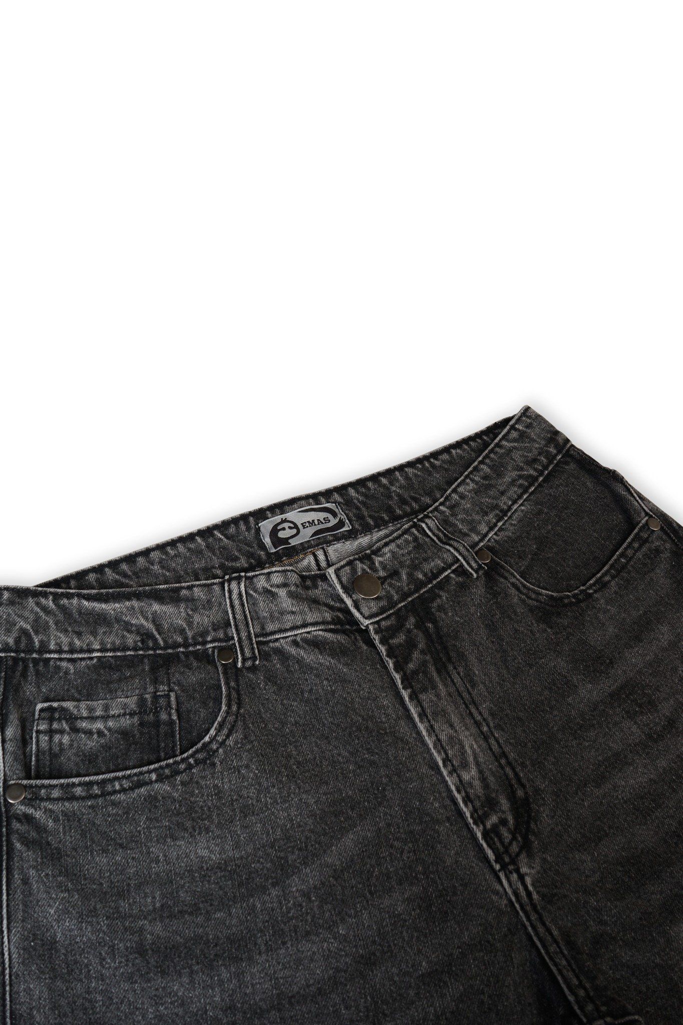  WASH GREY REGULAR TAPERED JEANS 