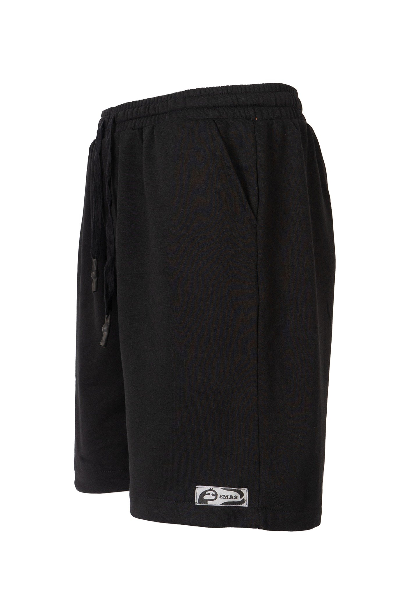  BASIC BLACK SWEATSHORT 