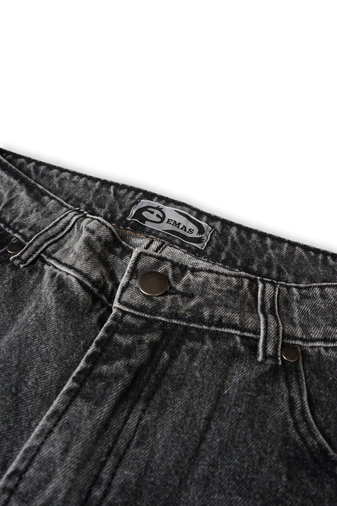  WASH GREY REGULAR TAPERED JEANS 