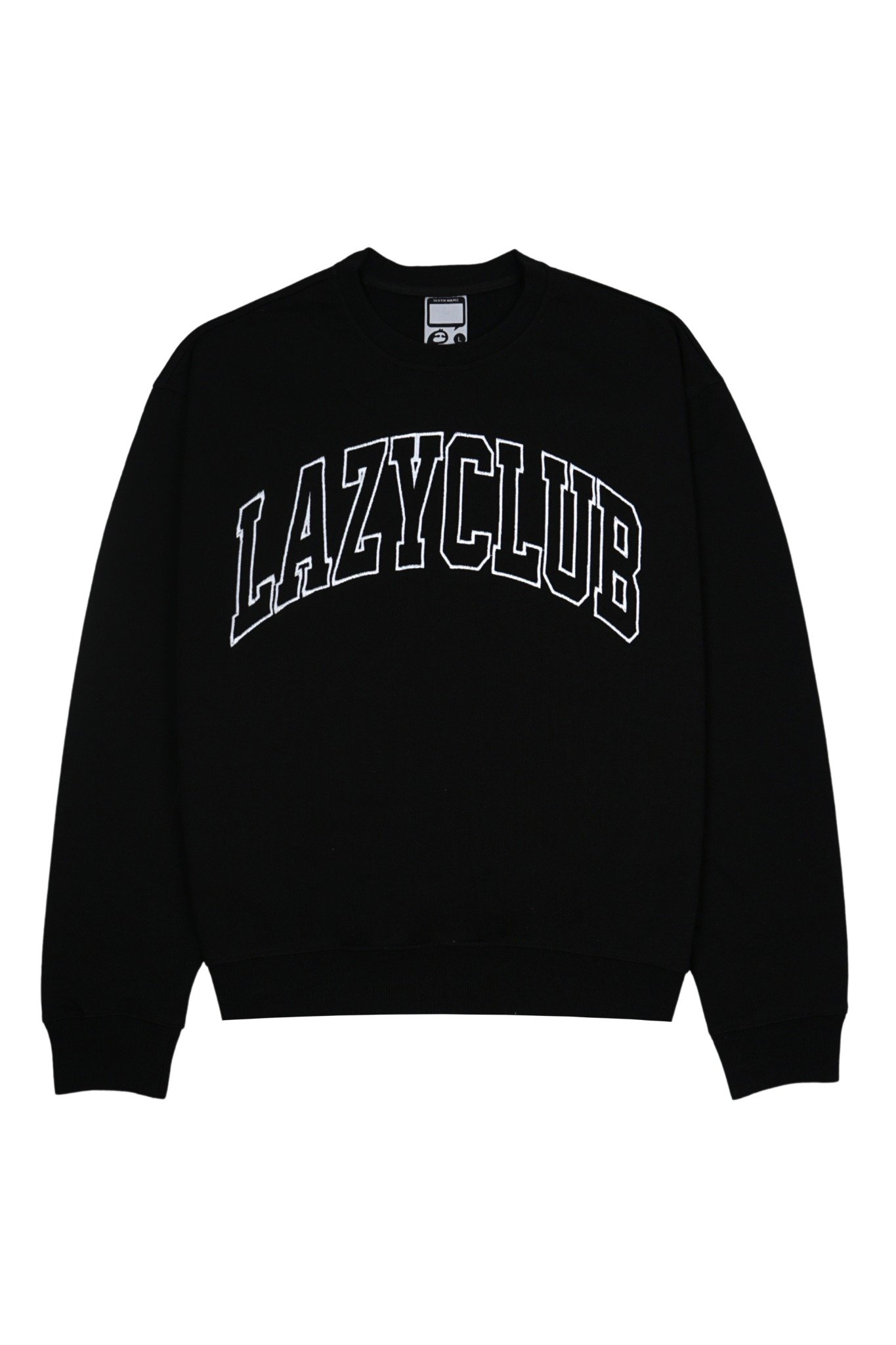  BLACK LAZY SWEATSHIRT 