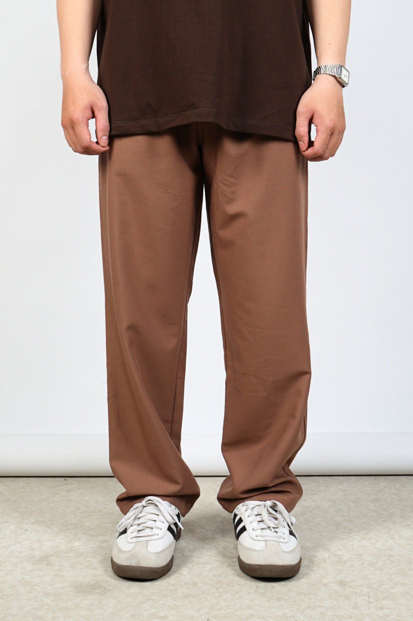  DARKBEIGE REGULAR TROUSER PANT 