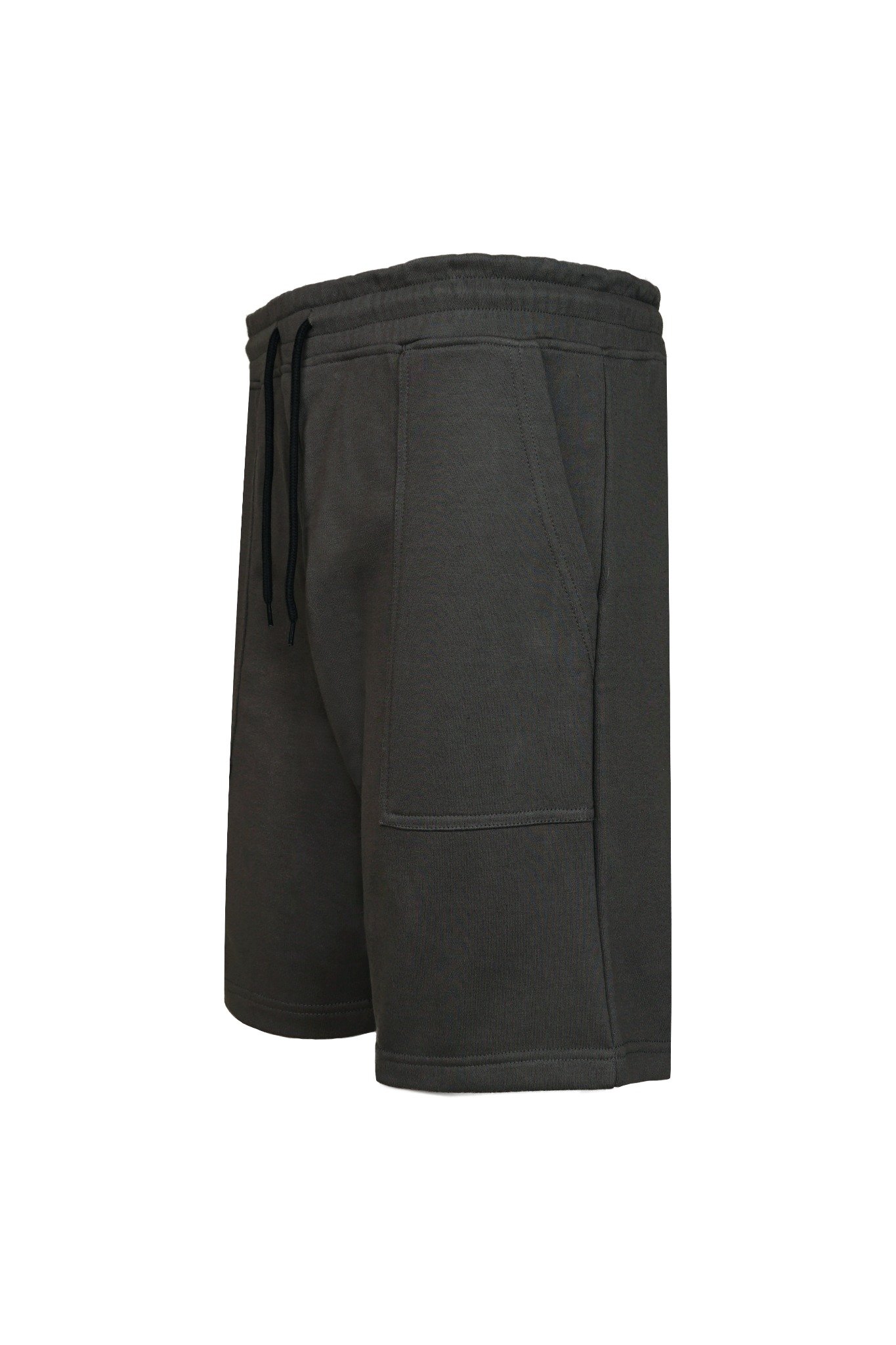  CHARCOAL RELAXED FIT SWEATSHORTS 