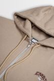  BEIGE SLOTHFACE HOODIEZIP 