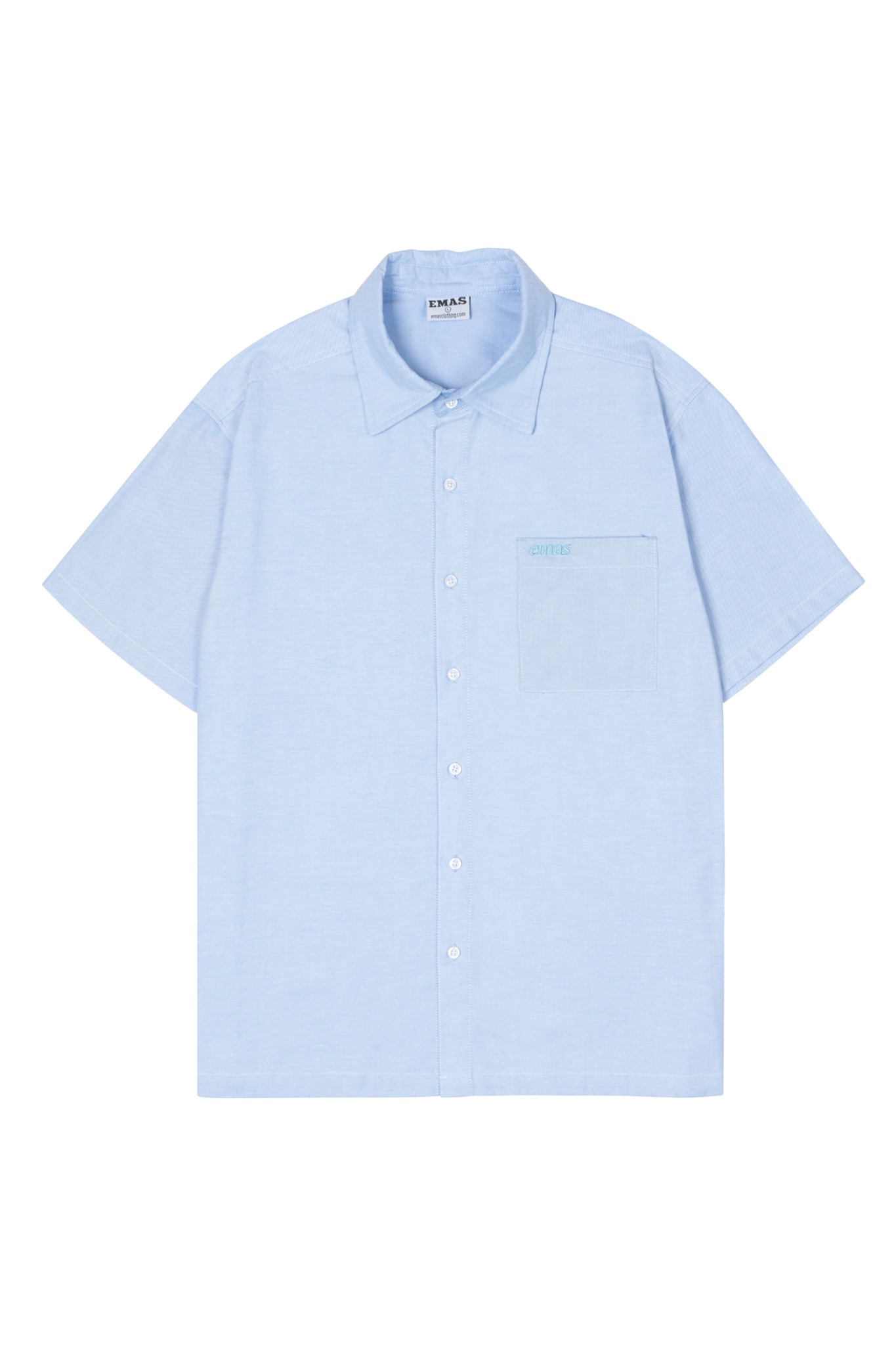  BLUE SHORT OXFORD SHIRT 