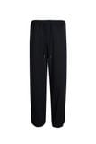  BLACK RELAXED FIT SWEATPANTS 