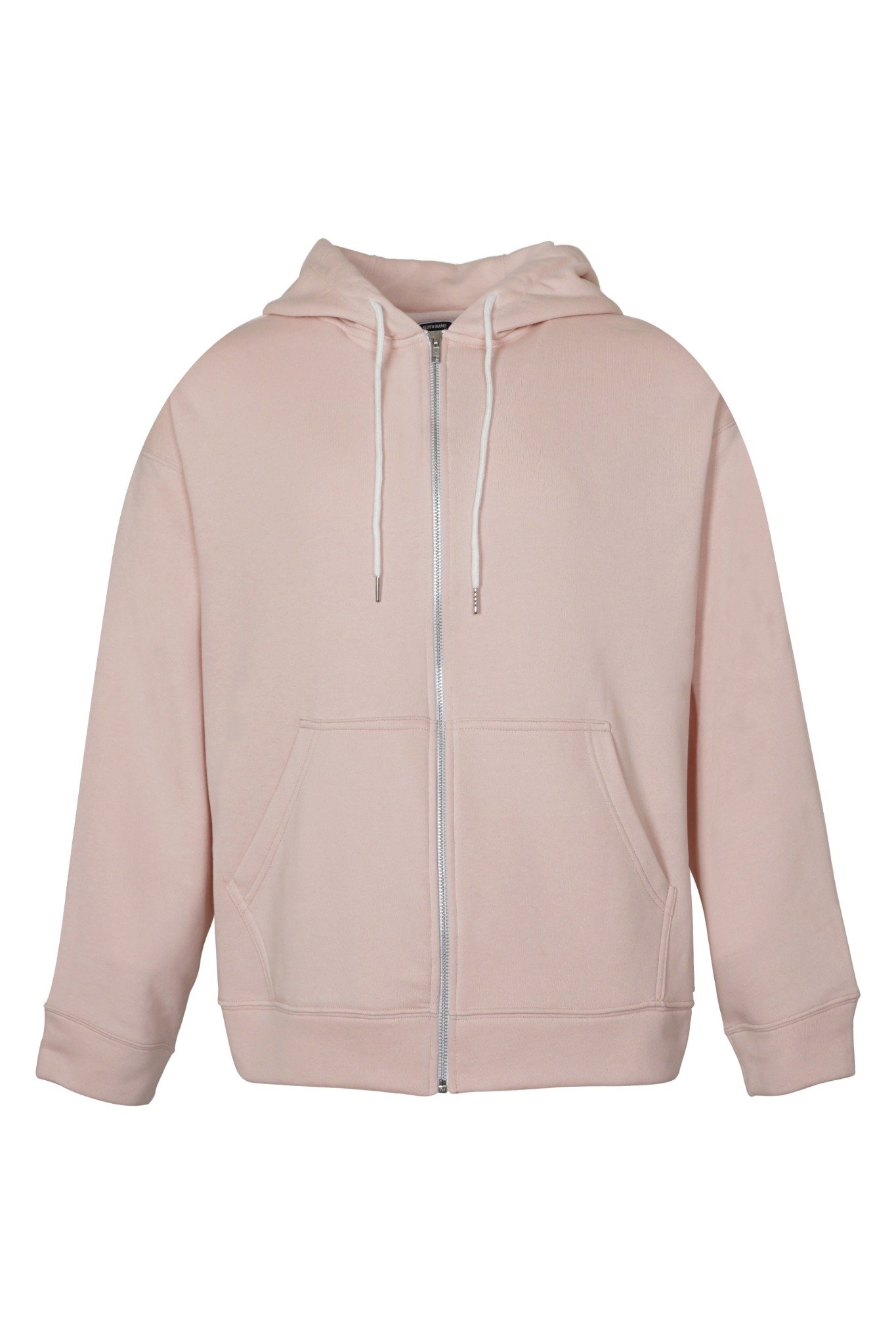  PINK BLANK HOODIEZIP 