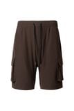  BROWN WIND CARGO SHORTS 