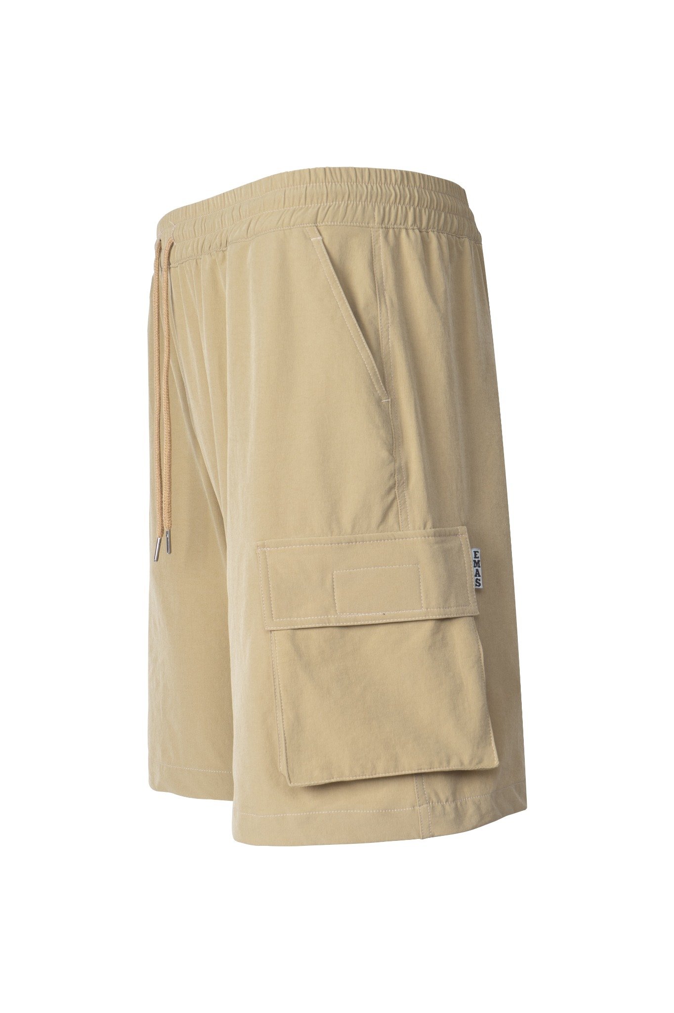  BEIGE WIND CARGO SHORTS 