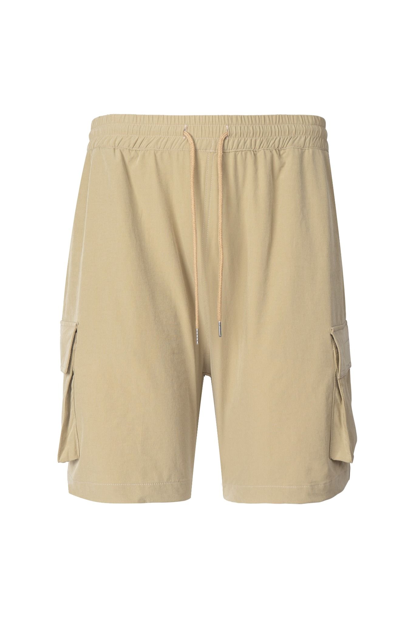  BEIGE WIND CARGO SHORTS 