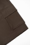  BROWN WIND CARGO SHORTS 