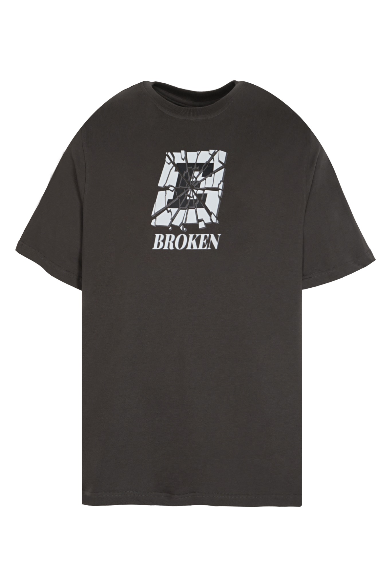  CHARCOAL BROKEN TEE 