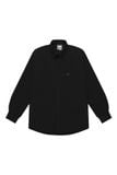  BLACK LONG OXFORD SHIRT 