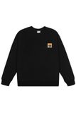  BLACK EMAS STAMP SWEATSHIRT 