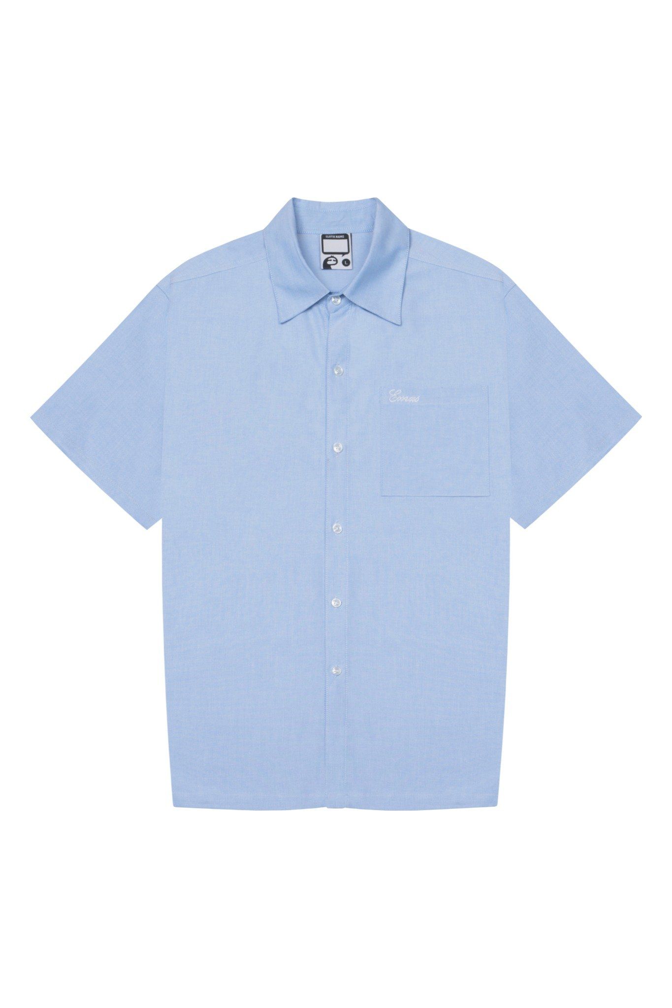  BLUE SHORT OXFORD SHIRT 
