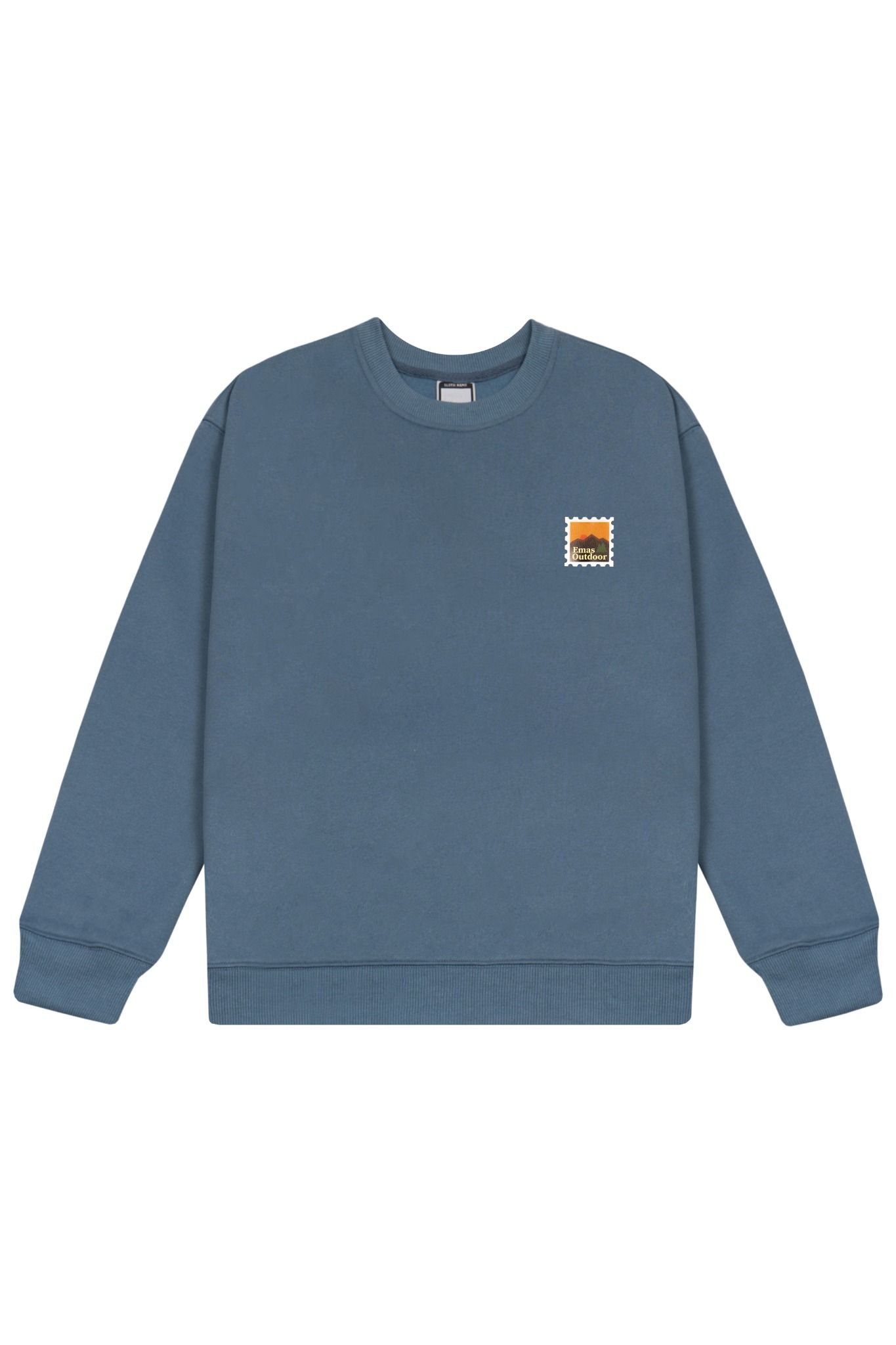  BLUE EMAS STAMP SWEATSHIRT 