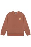  BROWN EMAS STAMP SWEATSHIRT 