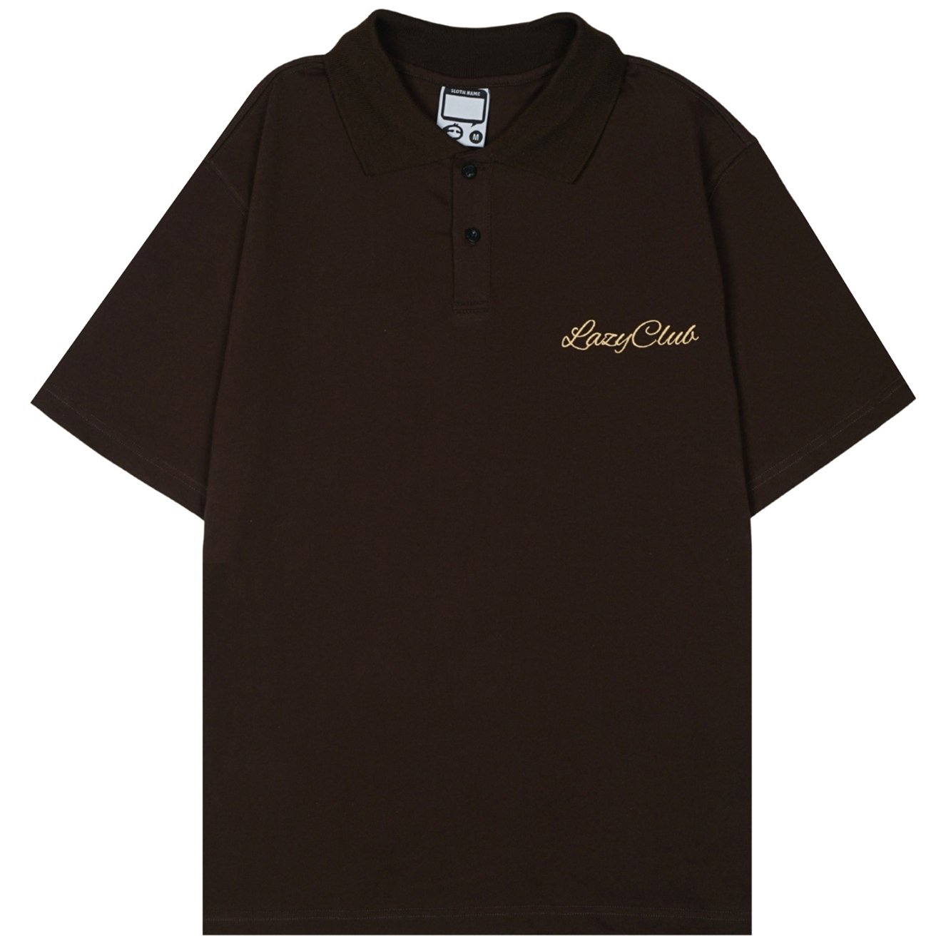  BROWN LAZYCLUB POLO 