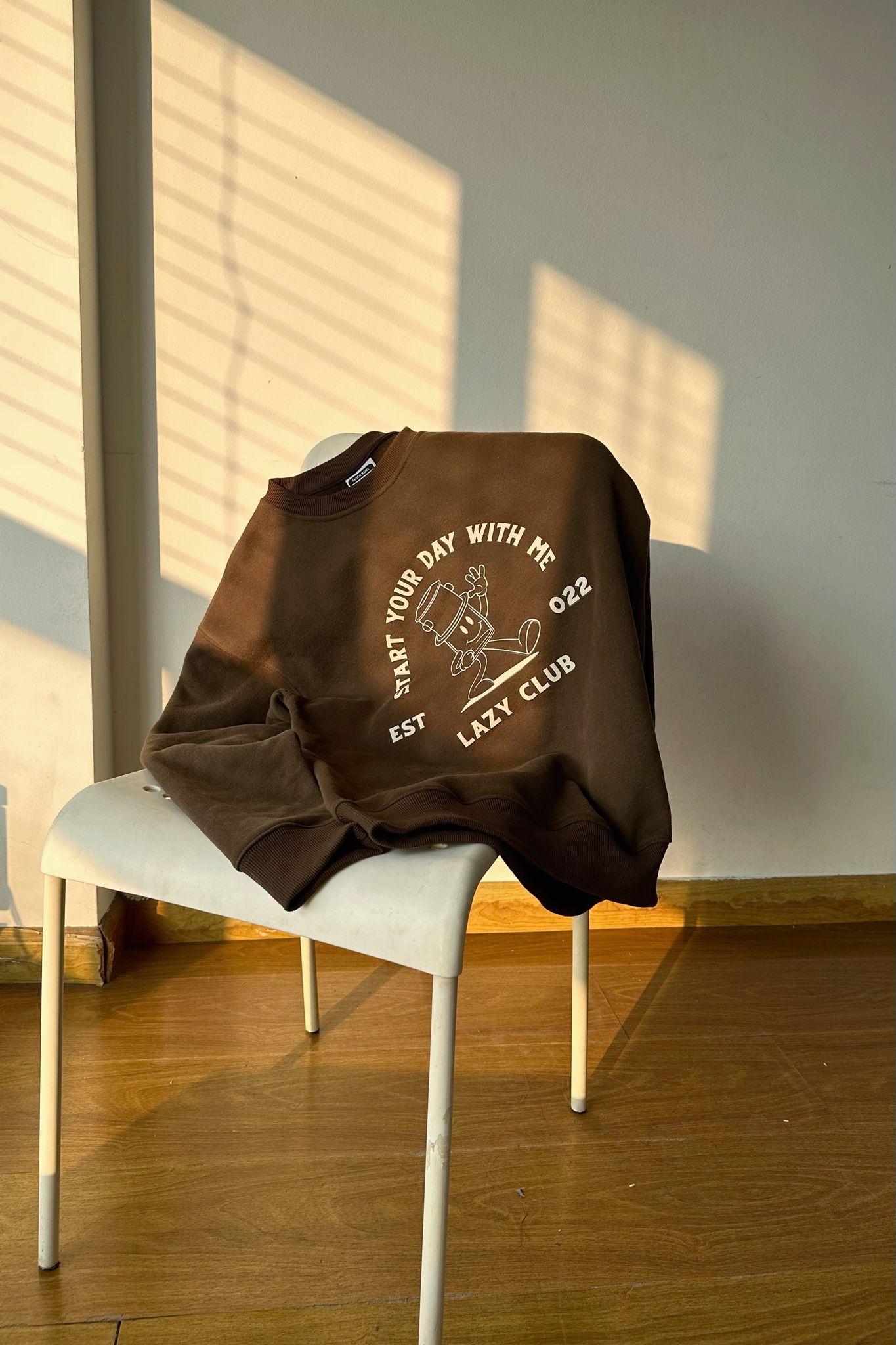  BROWN COFFEE SWEATSHIRT 