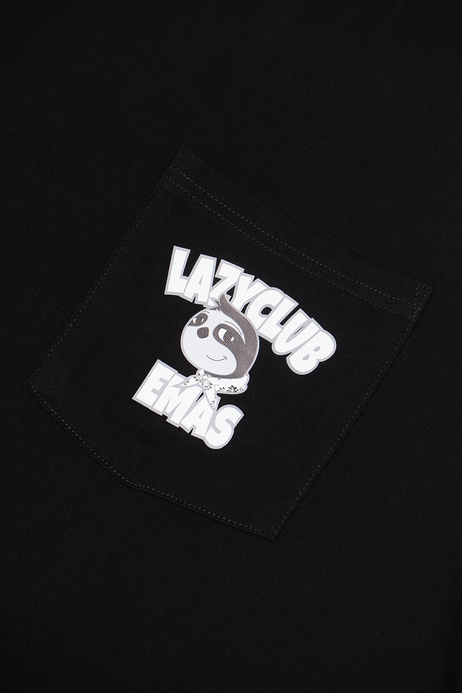  BLACK LAZYBANDANA POCKET TEE 