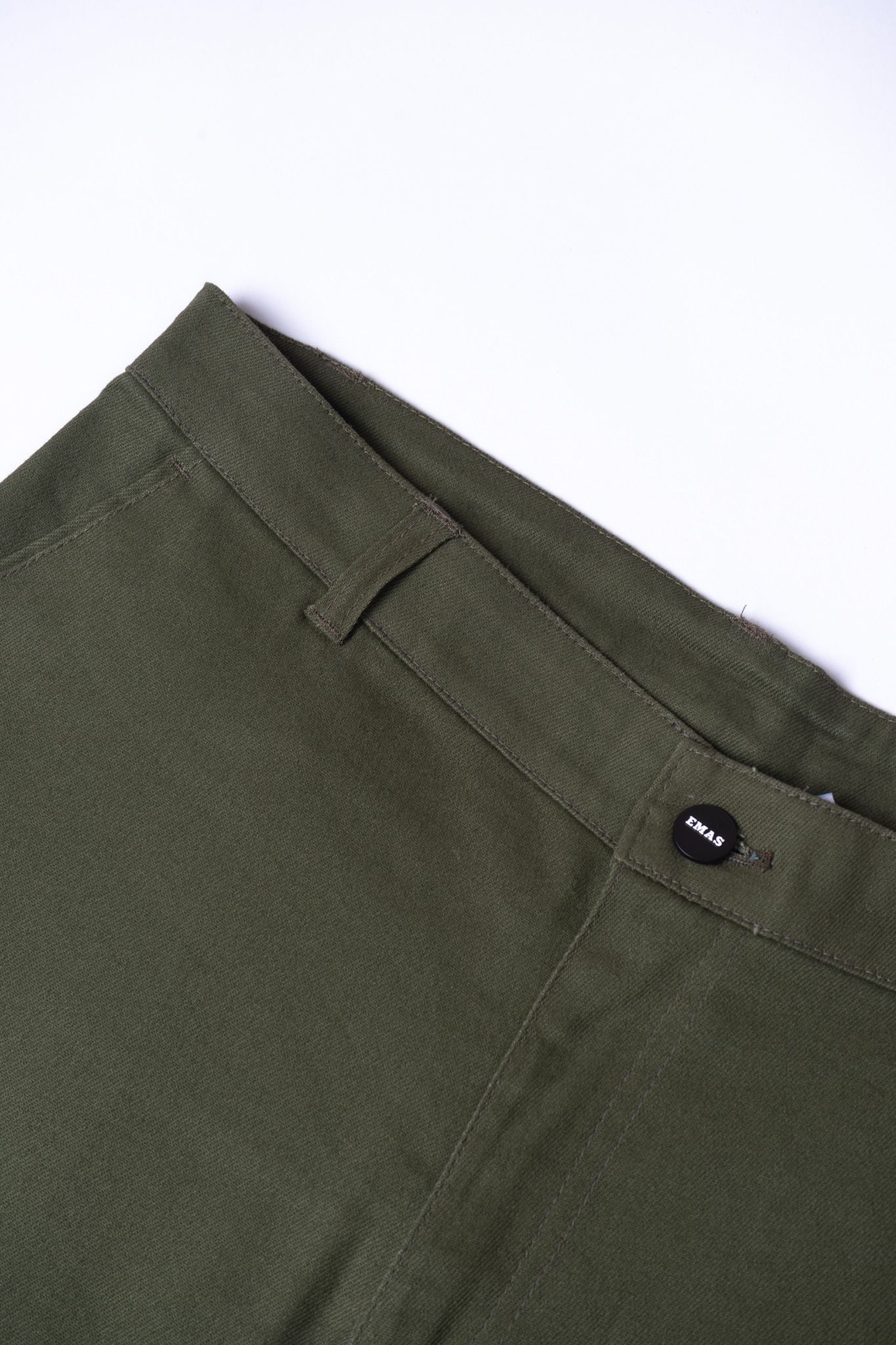  DARKGREEN RELAXED FIT CHINO PANTS 