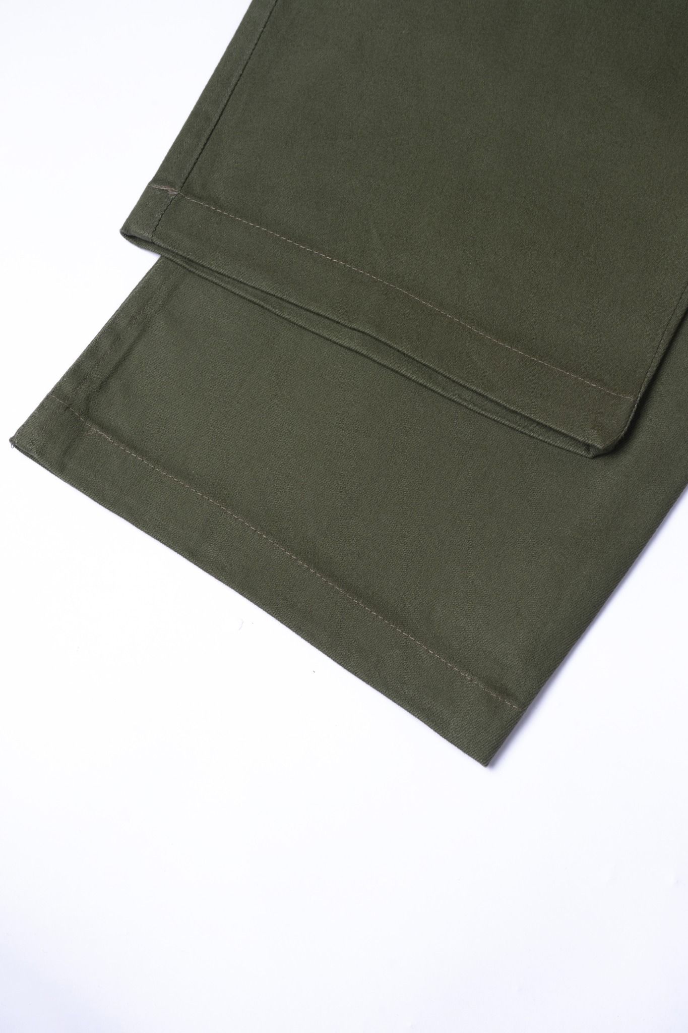  DARKGREEN RELAXED FIT CHINO PANTS 