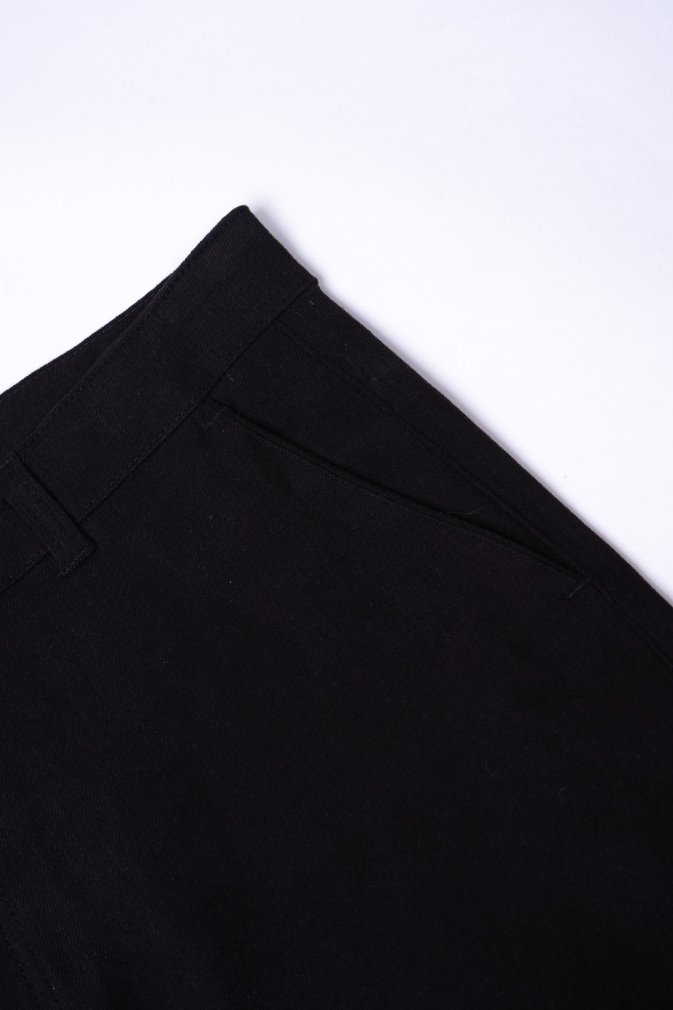  BLACK RELAXED FIT CHINO PANTS 