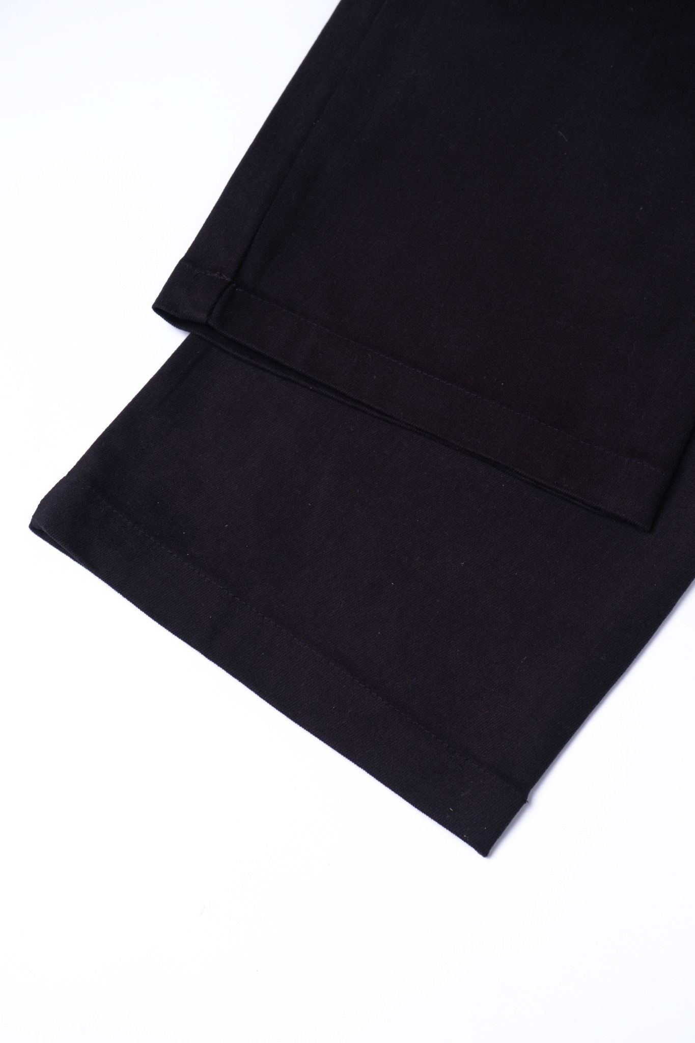  BLACK RELAXED FIT CHINO PANTS 