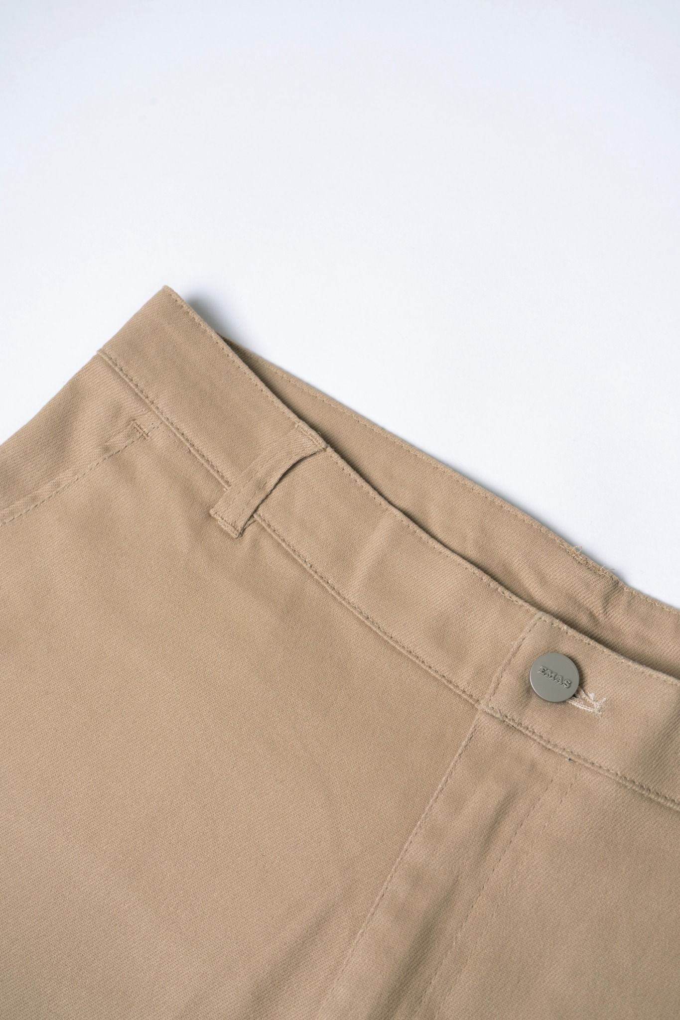  BEIGE RELAXED FIT CHINO PANTS 