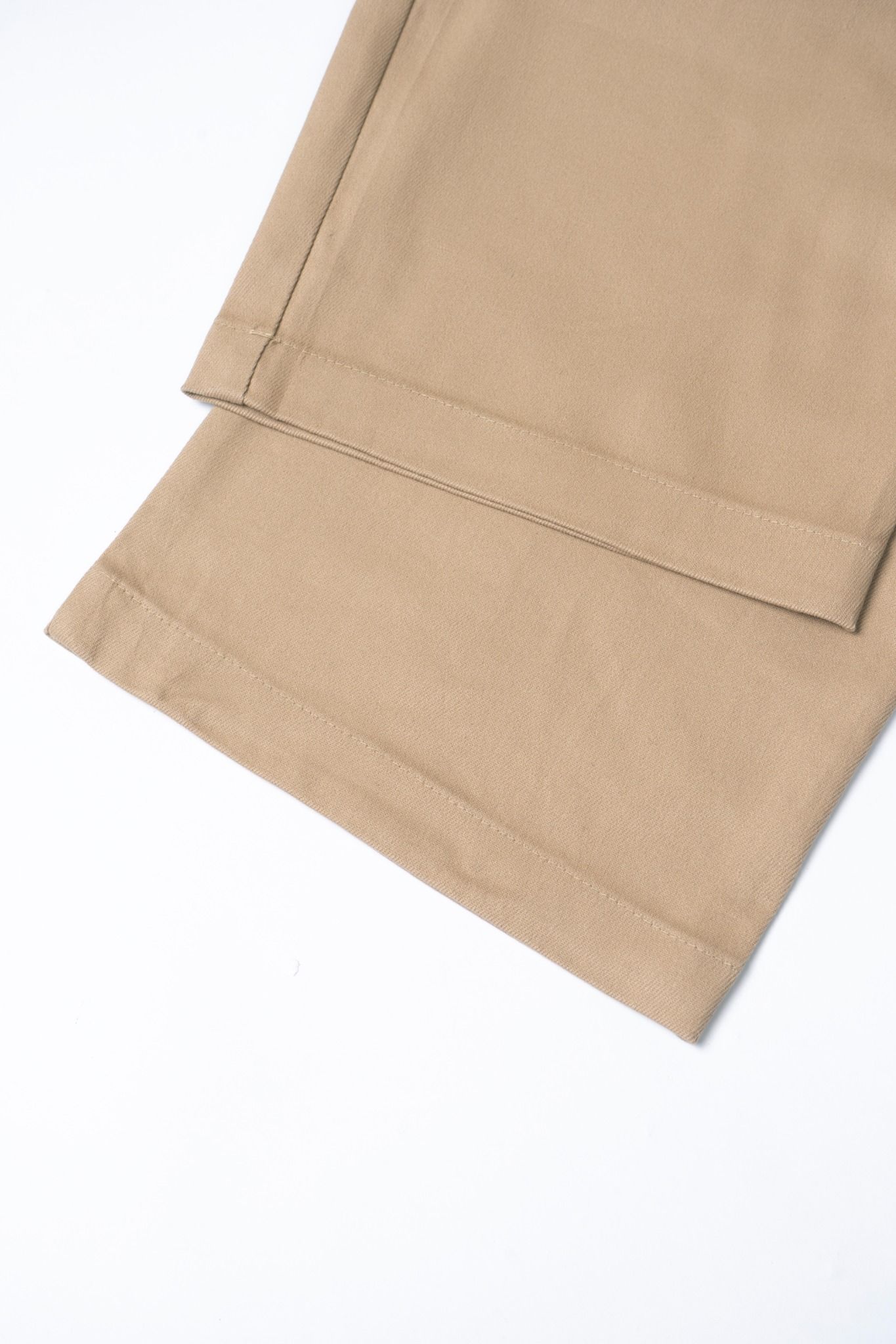  BEIGE RELAXED FIT CHINO PANTS 