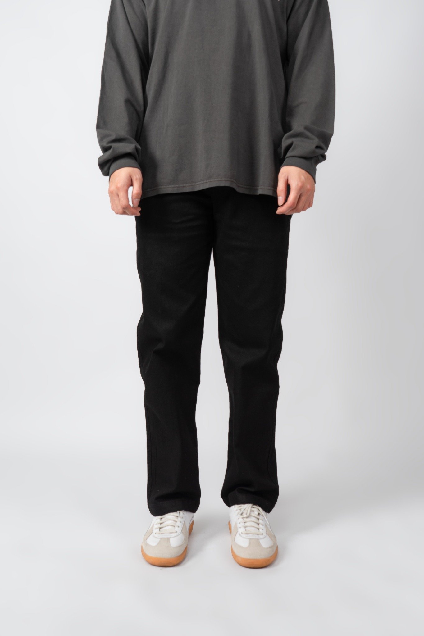  BLACK BASIC CHINO PANT 