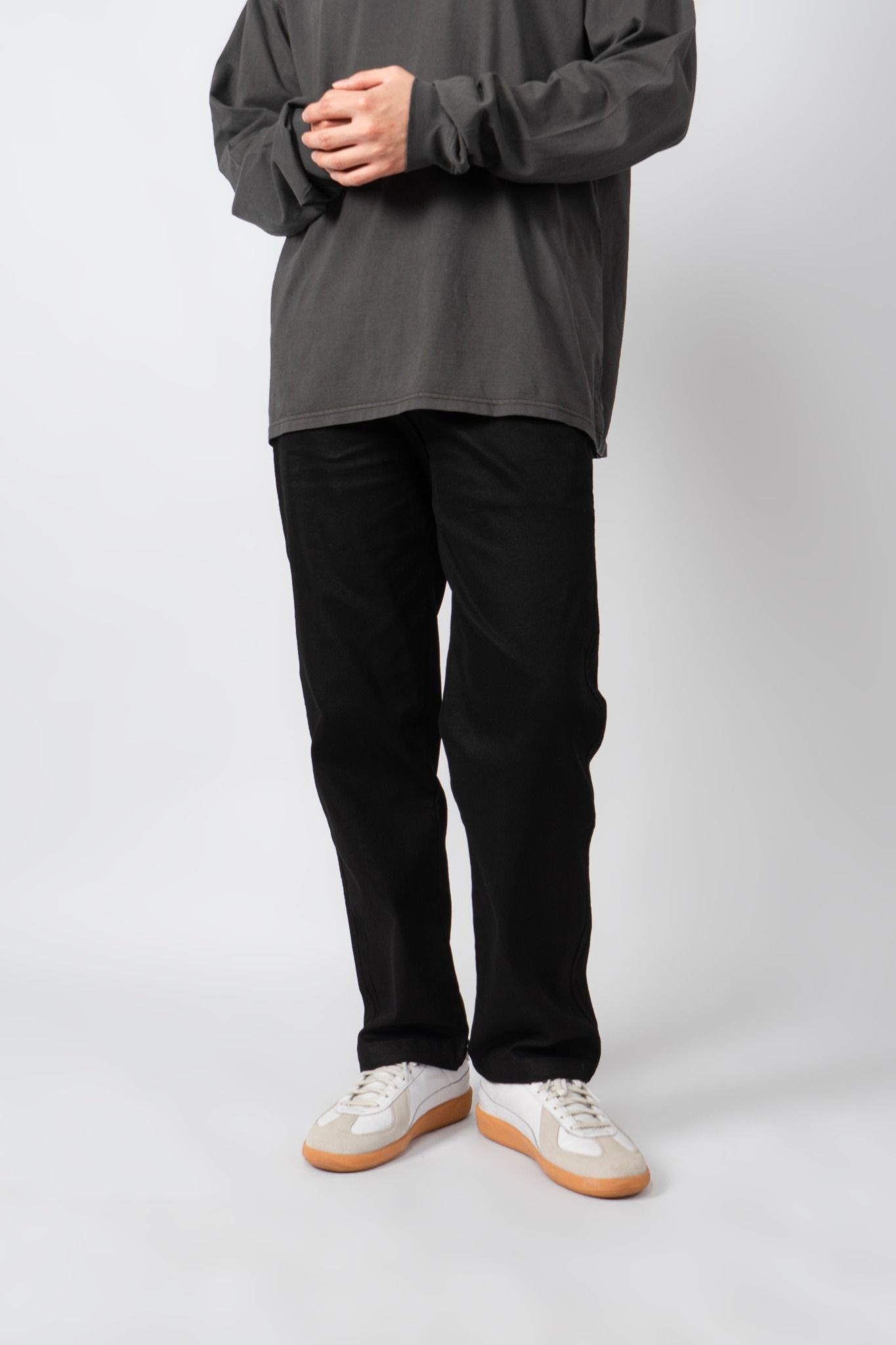  BLACK BASIC CHINO PANT 