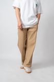  BEIGE RELAXED FIT CHINO PANTS 