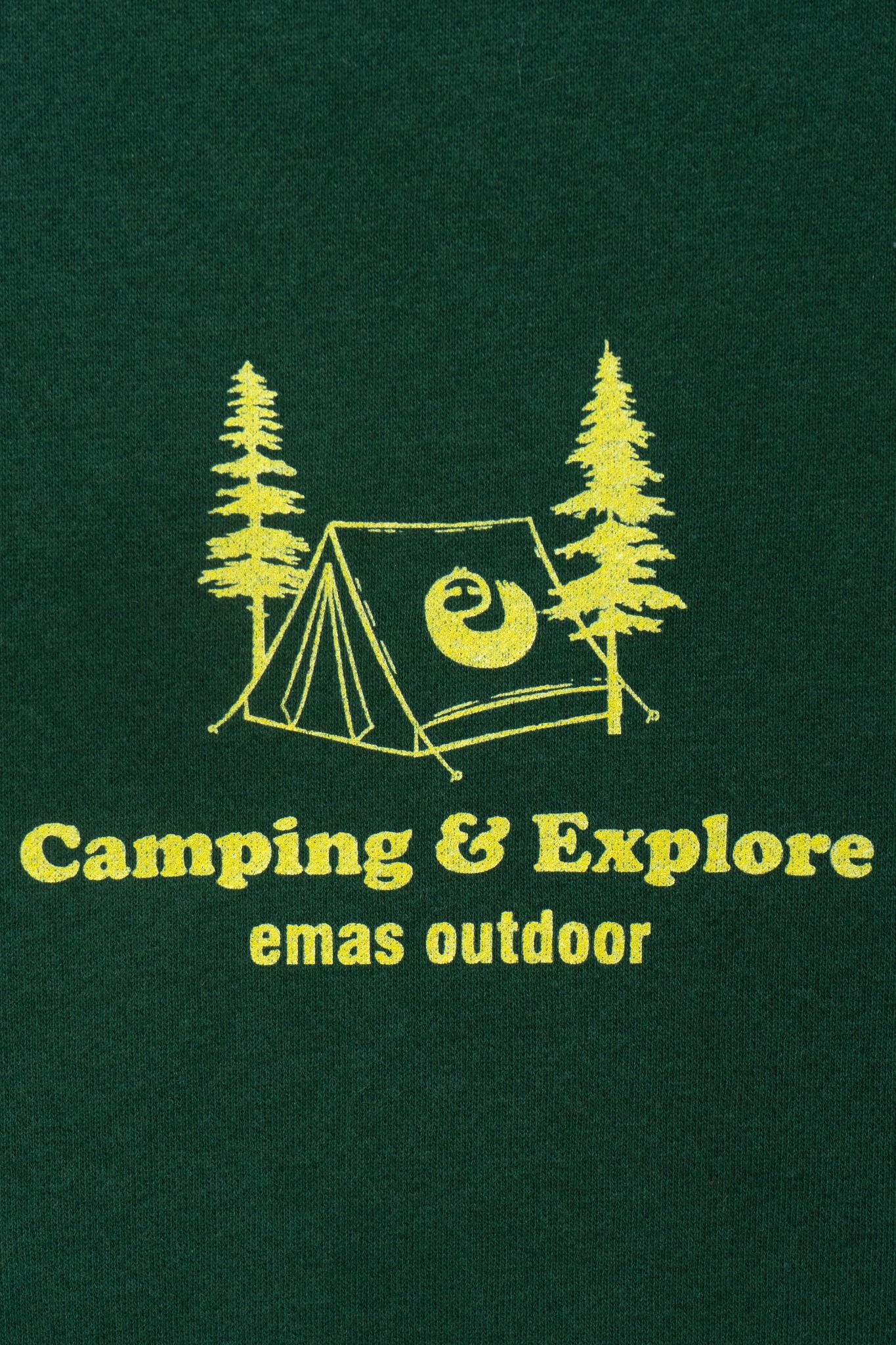  DARKGREEN EMAS CAMP SWEATSHIRT 