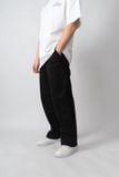  BLACK RELAXED FIT CHINO PANTS 