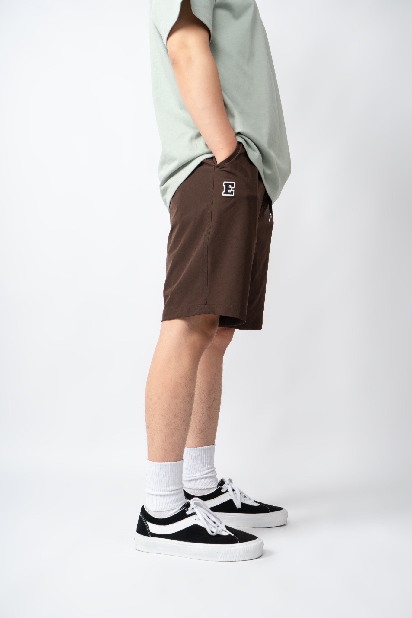  BROWN WIND E SHORTS 