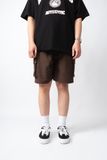  BROWN WIND CARGO SHORTS 