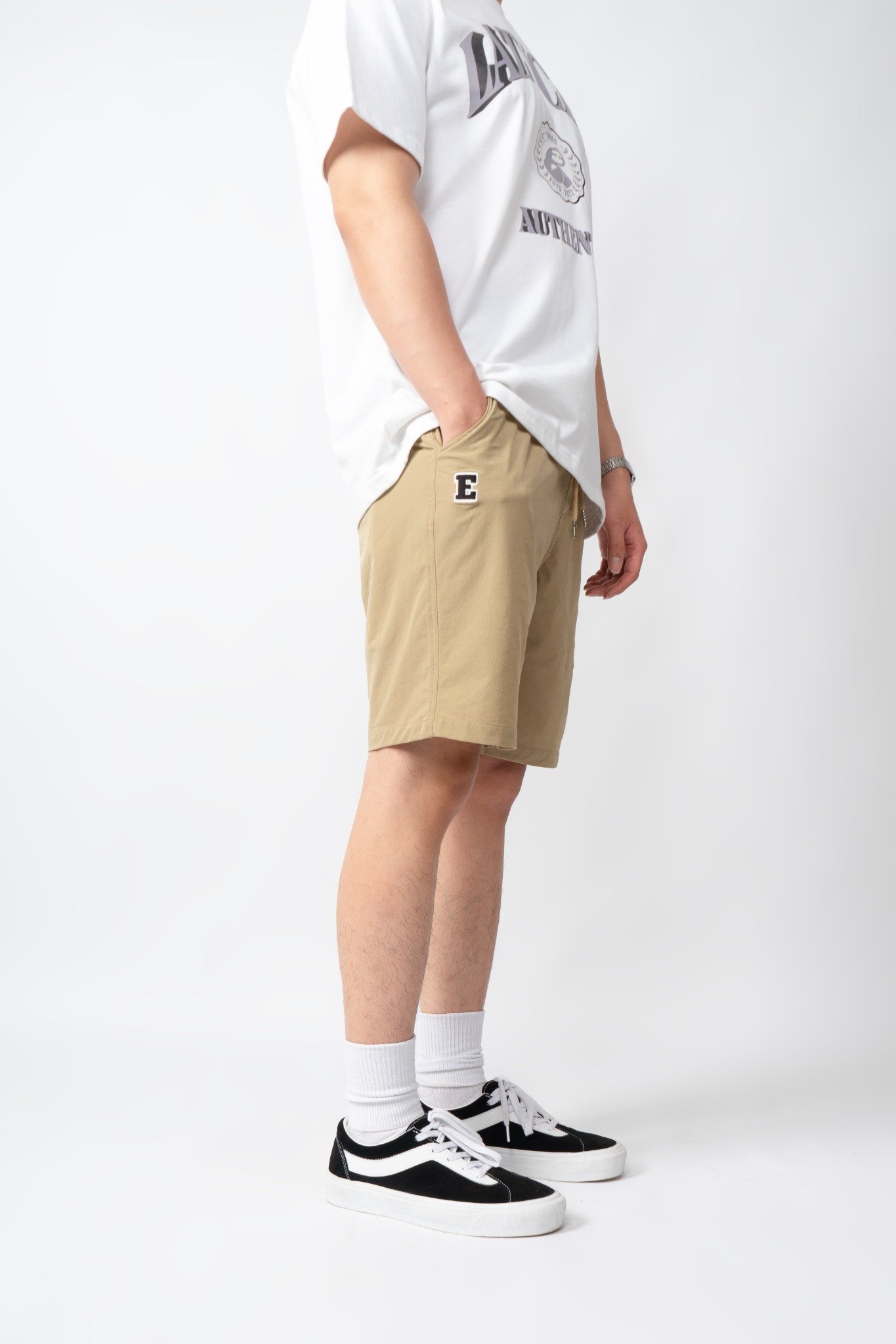  BEIGE WIND E SHORTS 