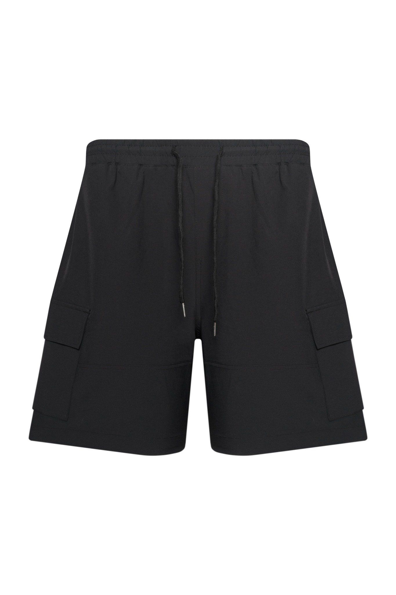  BLACK WIND CARGO SHORTS 