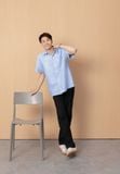  BLACK BASIC CHINO PANT 