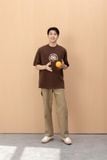  COFFEE BROWN TEE 